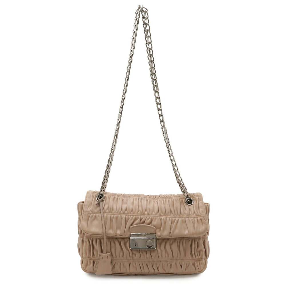 Prada Chain Flap Shoulder Bag Nappa #286386P84B